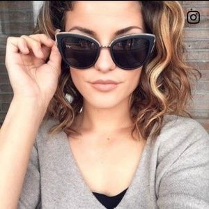 Oversized Cat Eye Sunglasses - Quay Australia